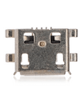 Charging Port, soldering required - 05 Pin - Micro B - 4 Anchor Points (C083)