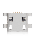 Charging socket Micro B 05 Pin with 4 anchor points (C093) – Soldering required