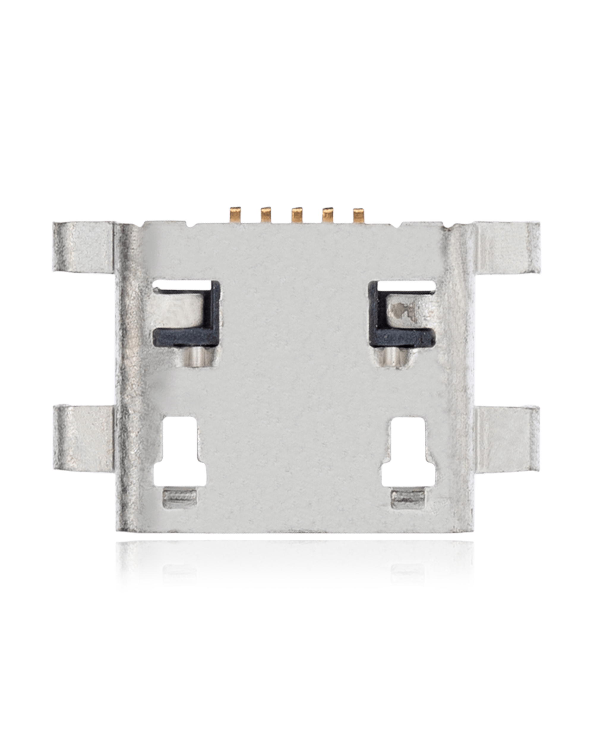 Charging socket Micro B 05 Pin with 4 anchor points (C093) – Soldering required