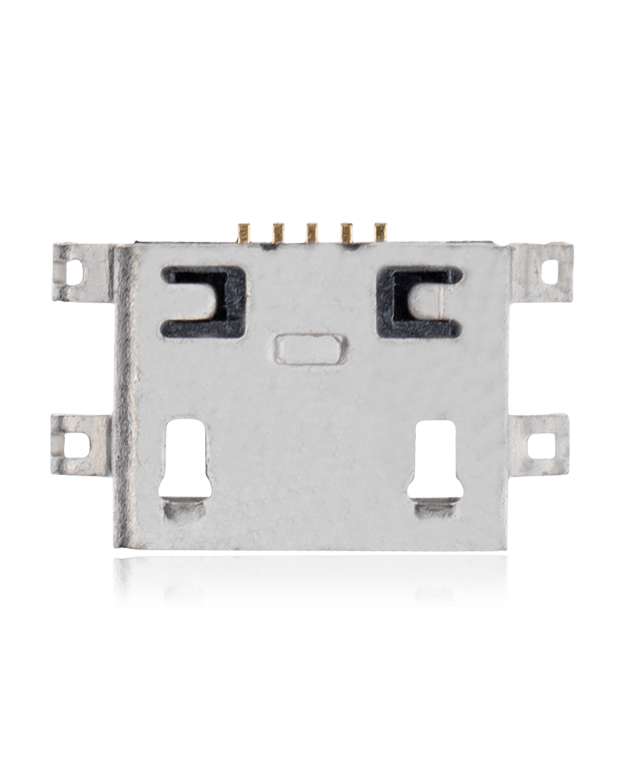 Ladebuchse zum Löten - 05 Pin - Micro B - 4 Ankerpunkte (C095)