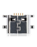 Ladebuchse (Lötarbeit erforderlich) - 5 Pin - Micro B - 4 Ankerpunkte (C098)