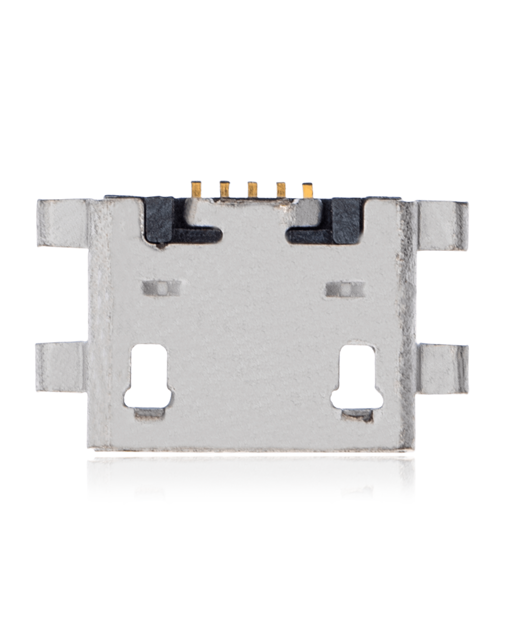 Ladebuchse Micro B mit 5 Pins, 4 Ankerpunkten, Löten erforderlich (C103)