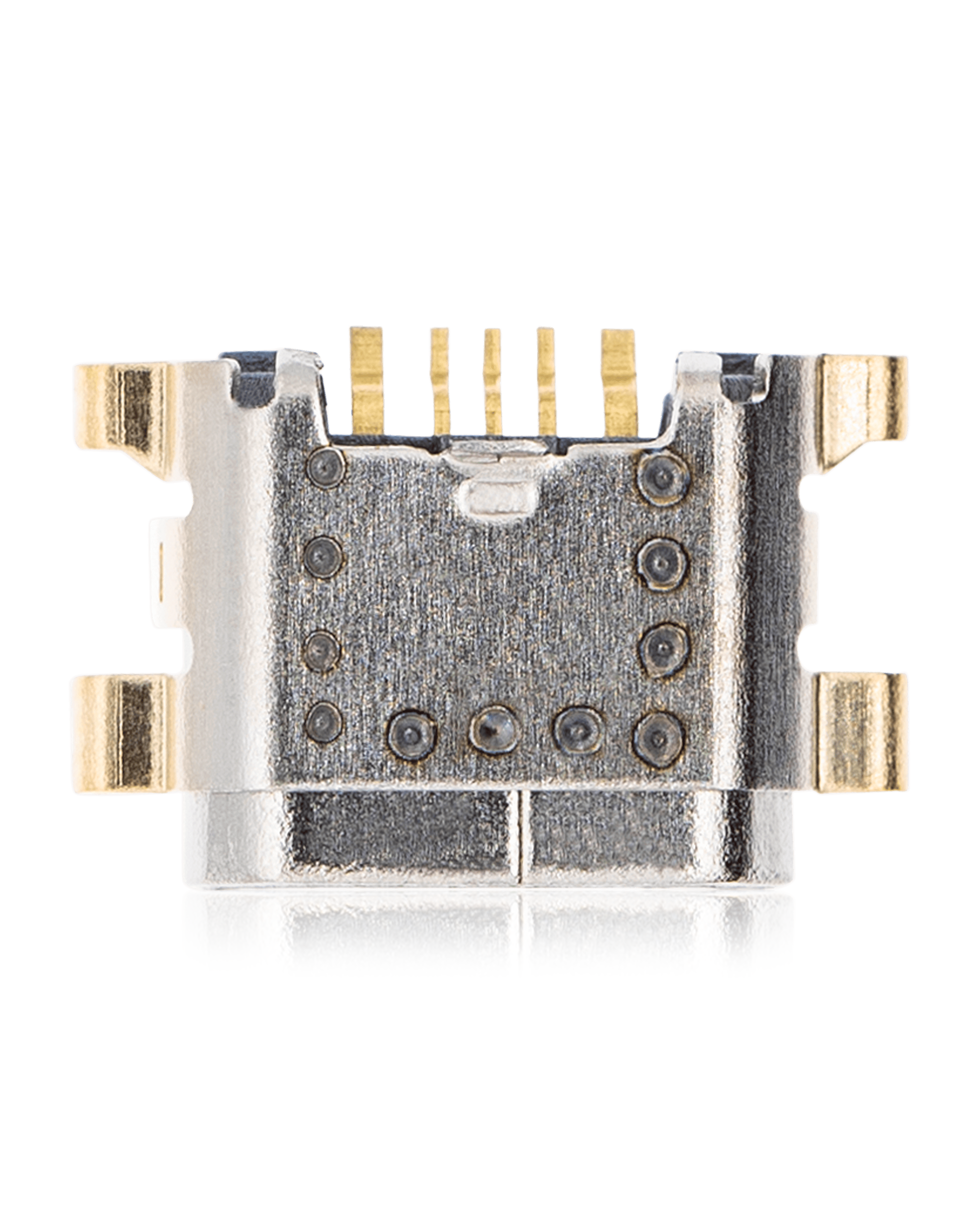 Charge Socket for Soldering - 05 Pin Micro B - 4 Anchor Points (C111)