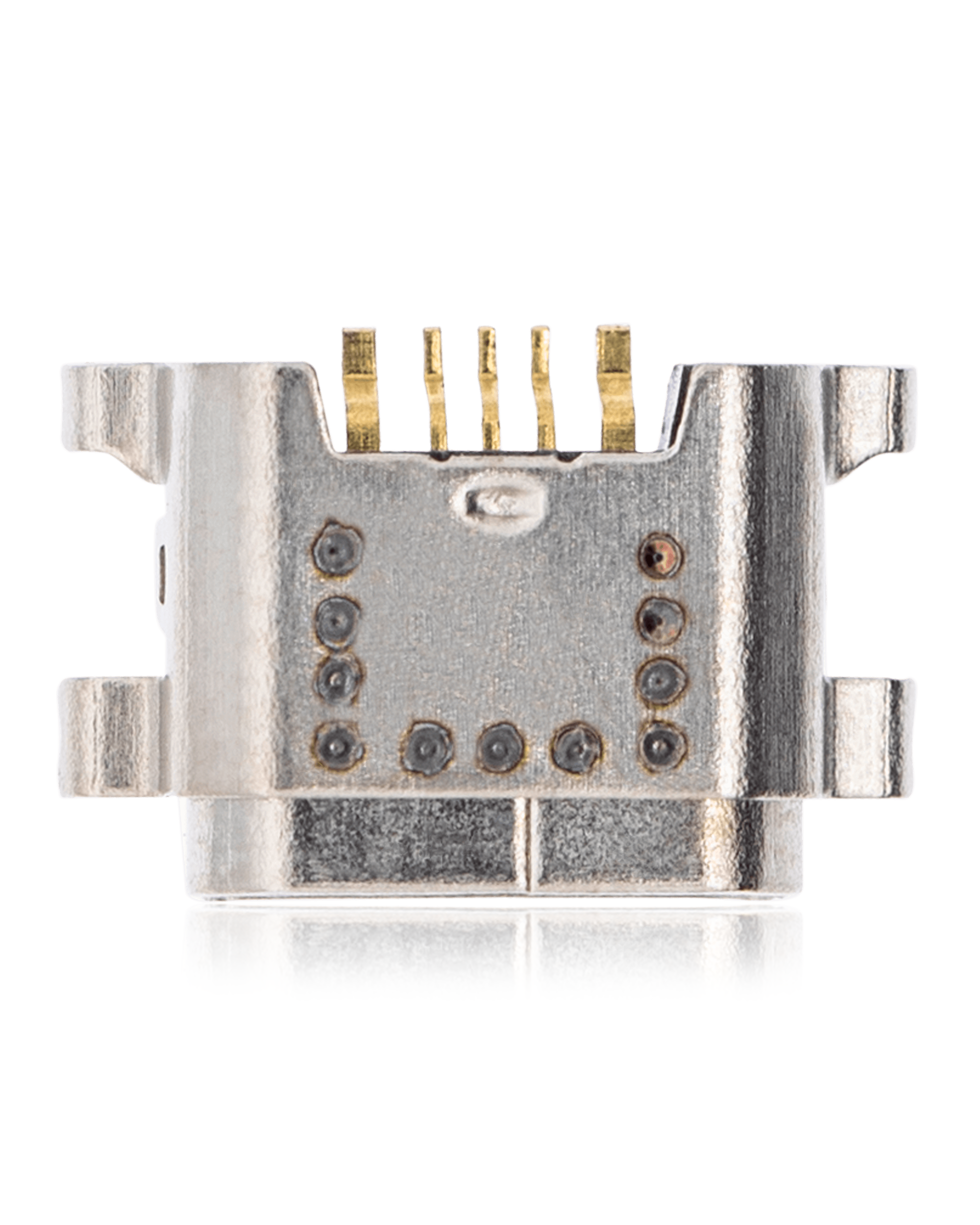 Charging Socket for Soldering - 05 Pin - Micro-B - 4 Anchor Points (C112)