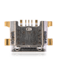 Ladebuchse - 5 Pin - Micro B - 4 Befestigungspunkte (C117) - Löten erforderlich