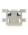 Charging socket soldering required - 05-pin - Micro B - 4 anchor points (C121)
