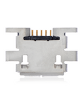 Ladebuchse, Lötverbindung erforderlich - 05 Pin - Micro B - 4 Ankerpunkte (C125)