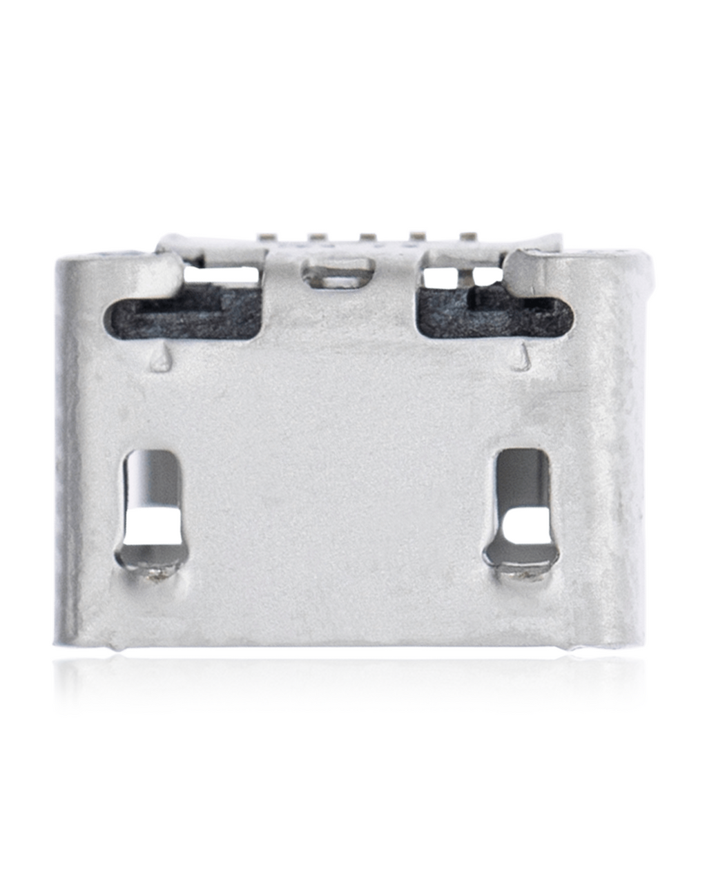 Charging socket soldering required - 5-pin Micro B - 4 mounting points (C134)