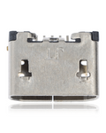 Charging socket for soldering - 05 Pin - Micro B - 2 Anchor points (C181)