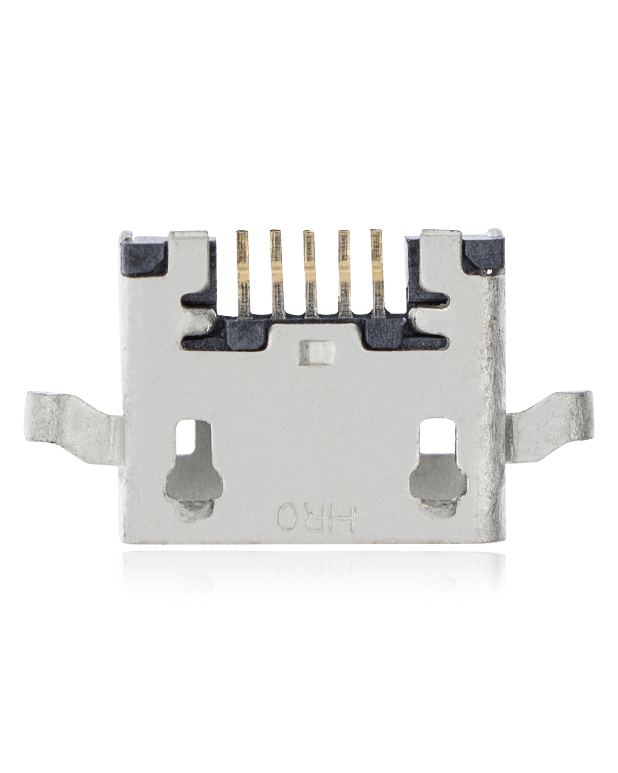 Ladebuchse 5-Pin Micro-A mit 4 Ankerpunkten (C182) - Löten erforderlich