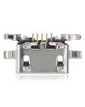 Charging Socket Micro B 5-Pin with 4 Anchor Points - Soldering Required (C189)