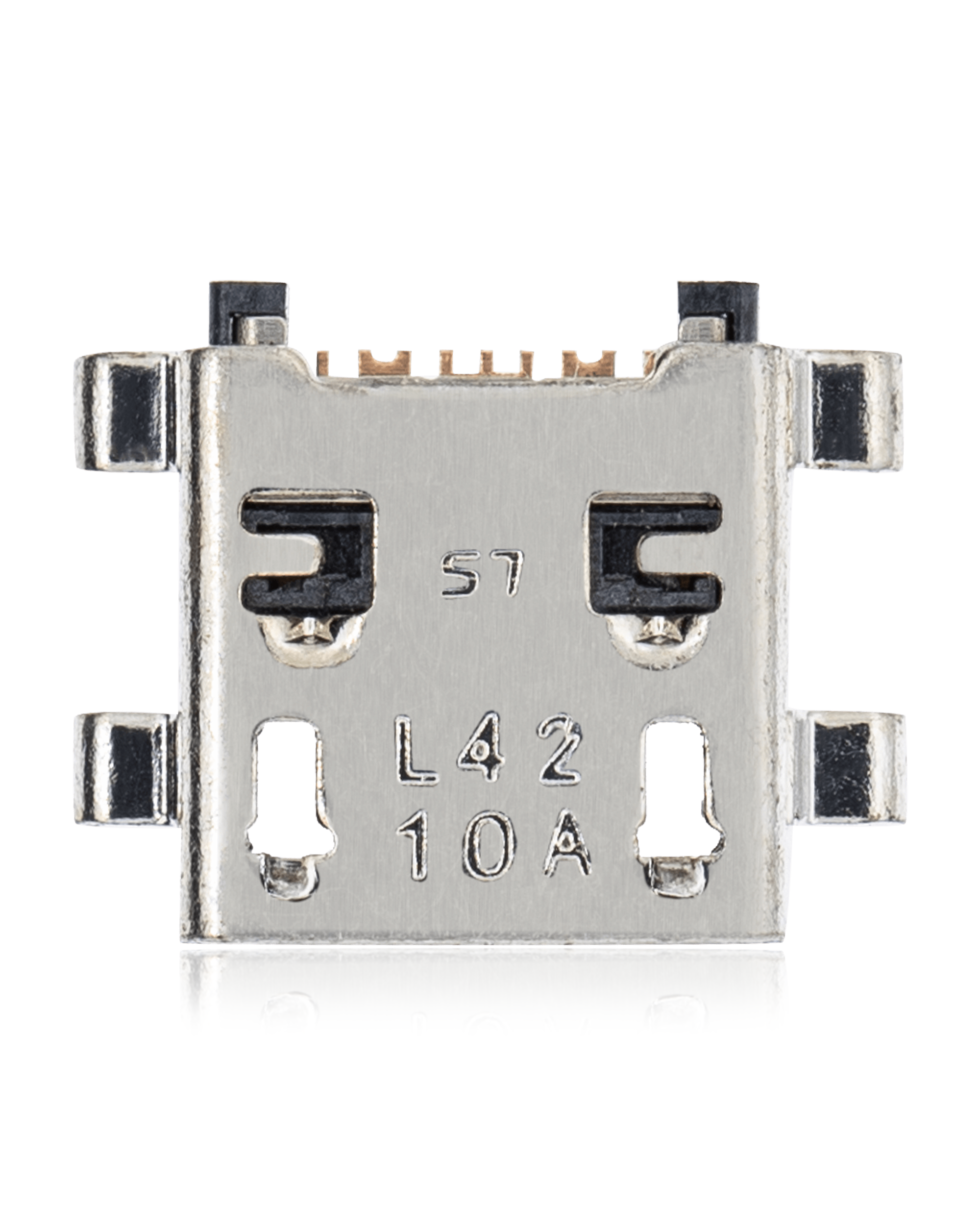 Charging socket soldering required - 7 Pin - Micro B - 4 Anchor points (C219)