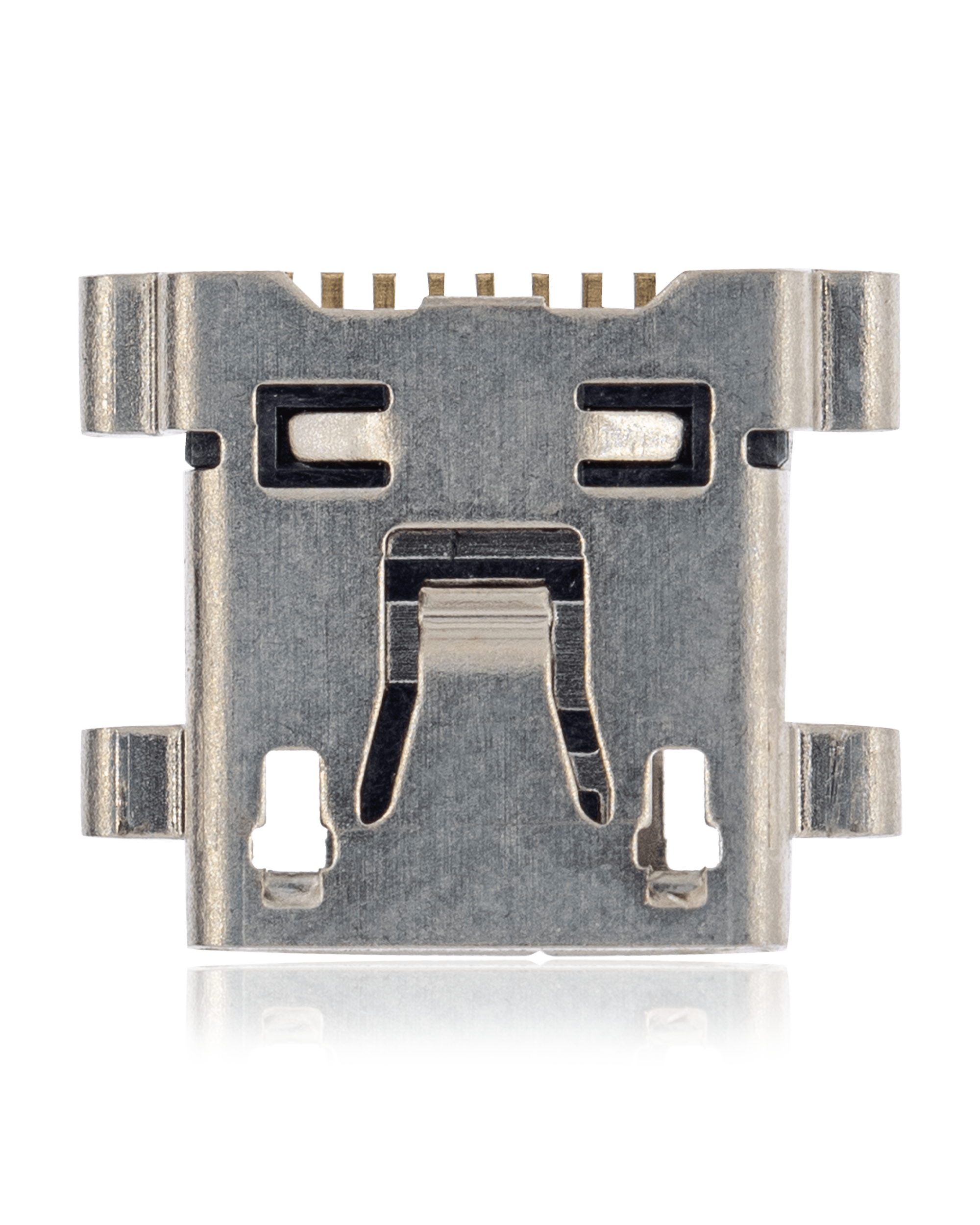 Charging Socket, Soldering Required - 11 Pin - Micro B - 4 Anchor Points (C225)