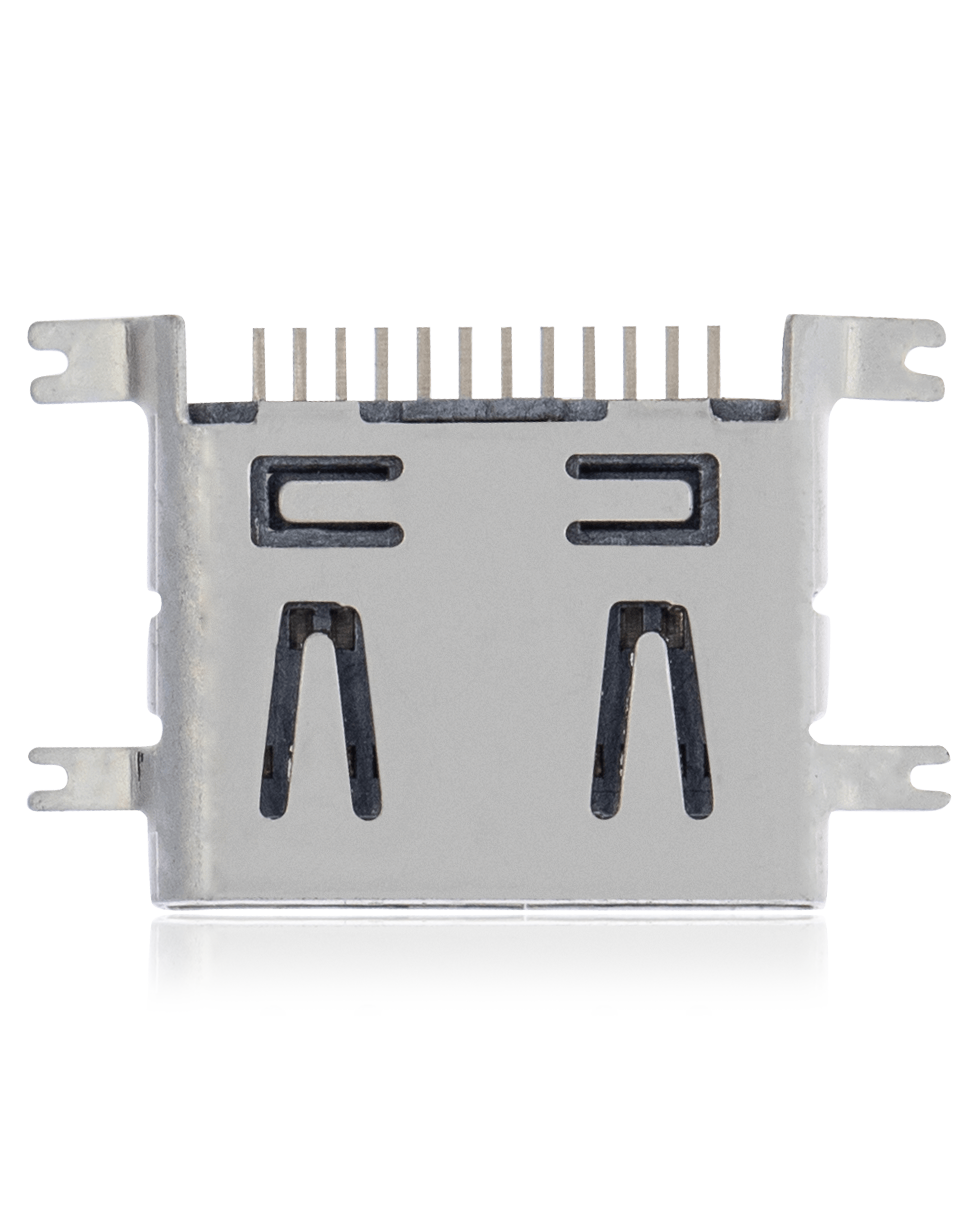 Charging Socket Micro B 12 Pin with 4 Anchor Points (C228) - Soldering Work Required