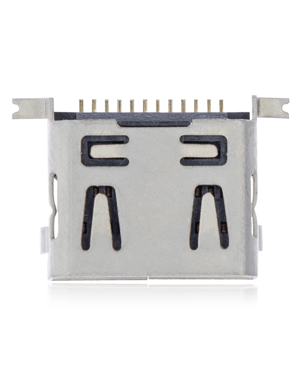 Ladebuchse soldering required - 12 Pin - Micro B - 4 Anchor Points (C229)