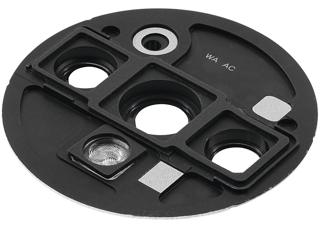 Rear camera lens with holder for OnePlus 7T (Frosted Silver)
