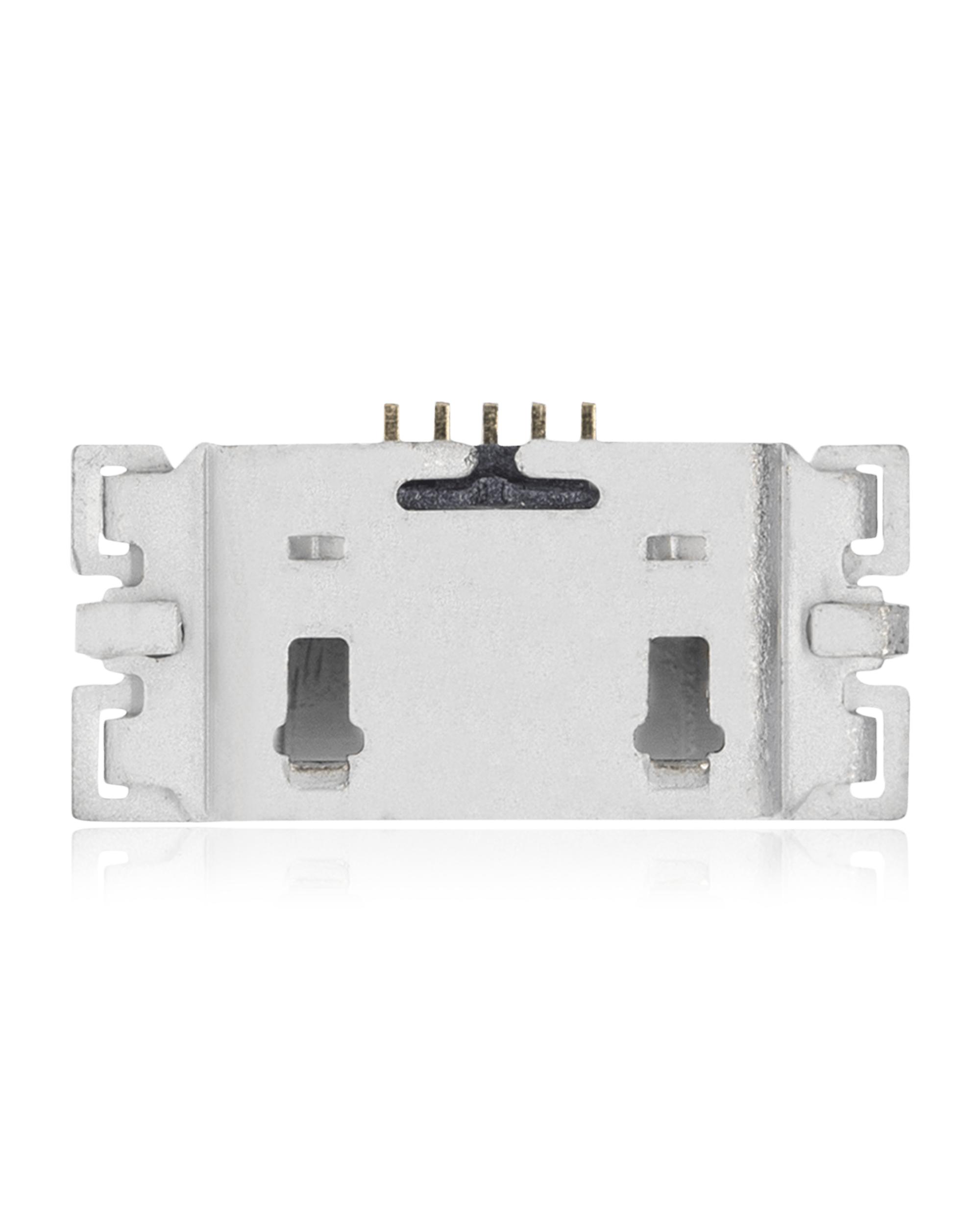 Ladebuchse Micro B, 05 Pin, 4 Ankerpunkte, Lötbedarf (C248)