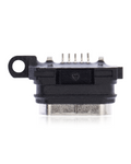 Charging socket Micro B, 5-pin, 2 anchoring points, soldering required (C269)