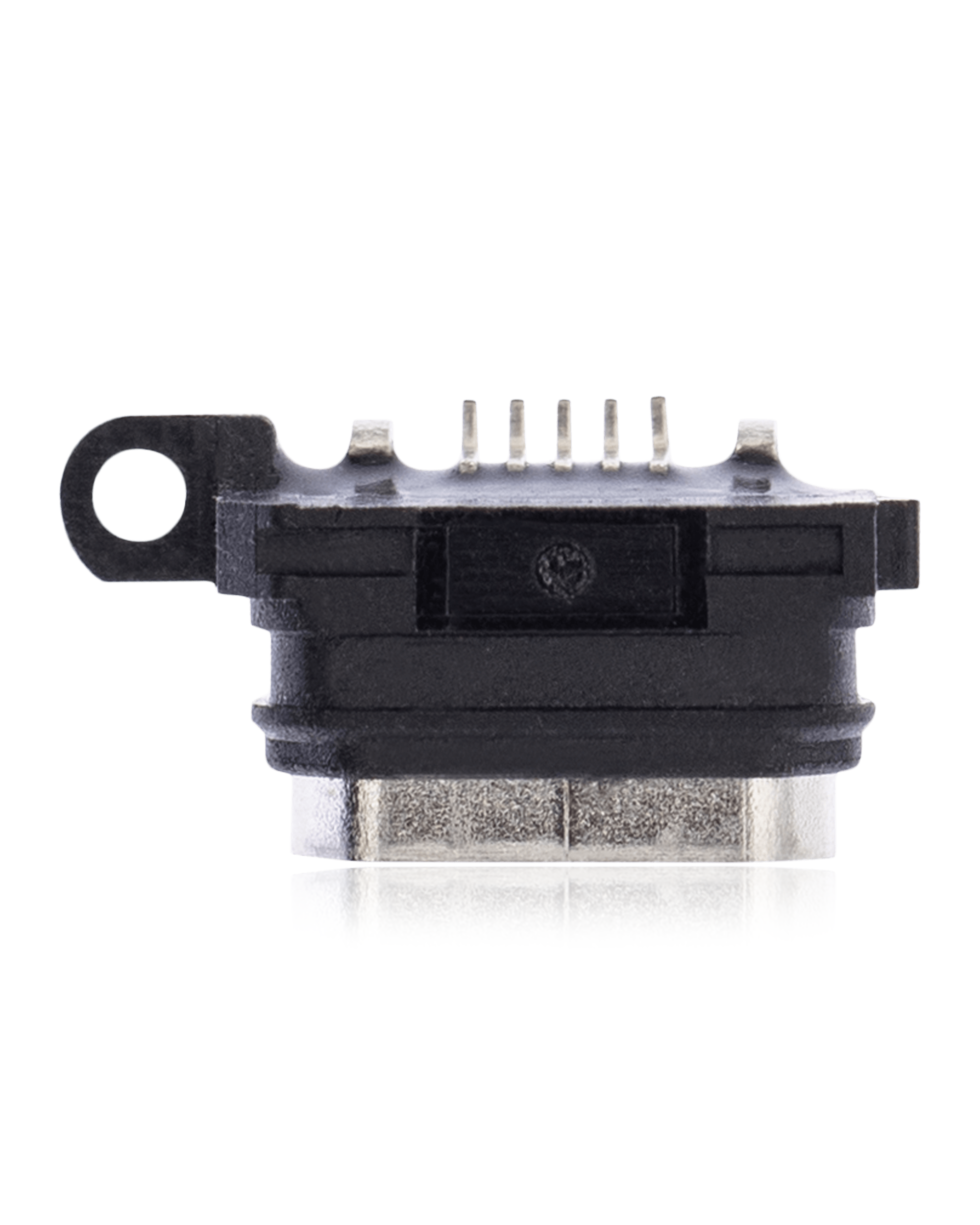 Charging socket Micro B, 5-pin, 2 anchoring points, soldering required (C269)