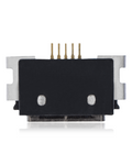 Charging socket soldering required - 05 pin - Micro B - 4 mounting points (C275)