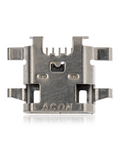 Charging Socket Soldering Required - 05 Pin - Micro B - 6 Holder Positions (C282)