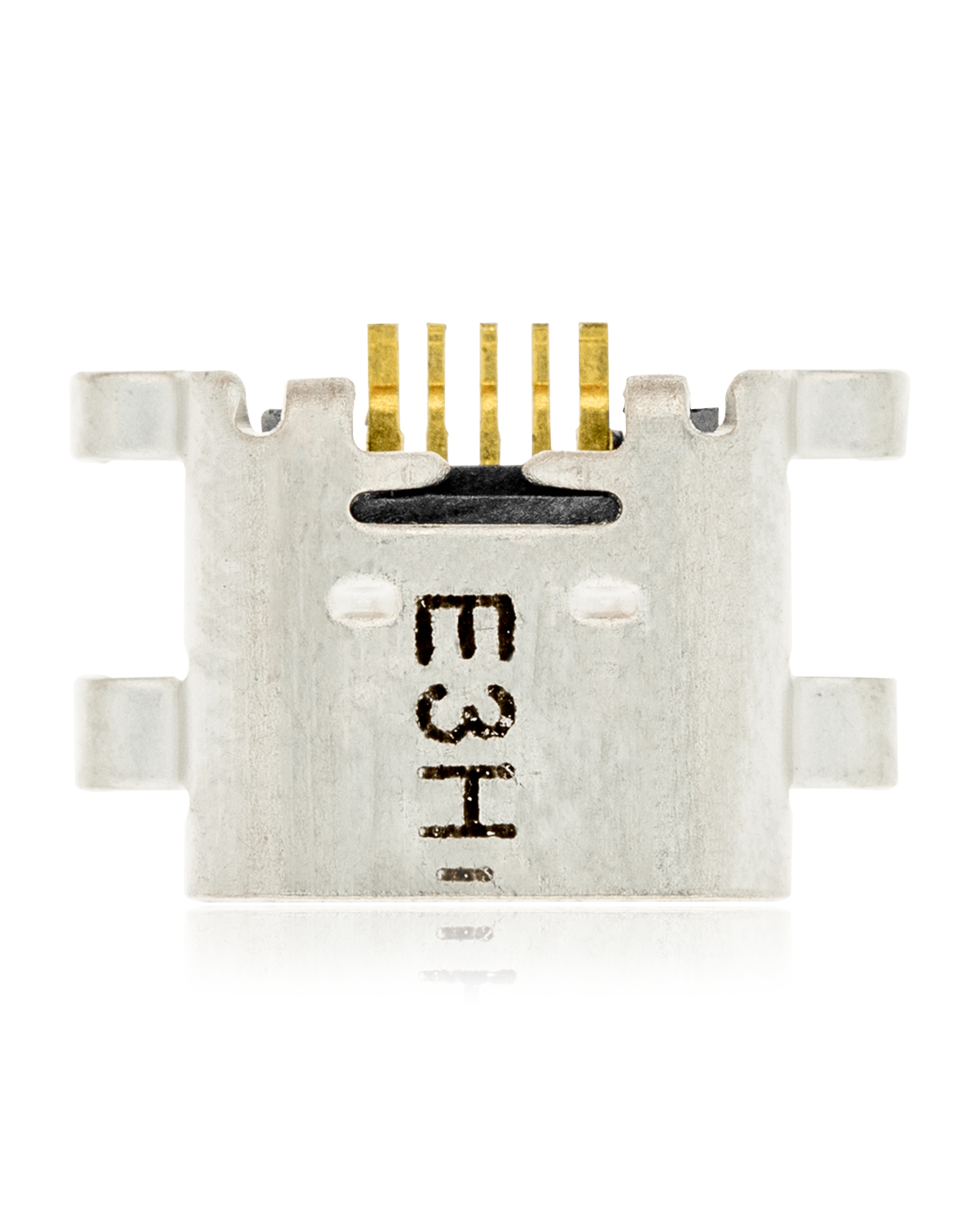Ladebuchse, Löten erforderlich - 05 Pin - Micro B - 6 Ankerpunkte (C391)