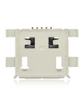 Ladebuchse, Lötarbeiten erforderlich - 05 Pin - Micro B - 4 Ankerpunkte (C393)
