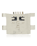 Charging Socket for Soldering - 5 Pin - Micro B - 4 Anchor Points (C398)