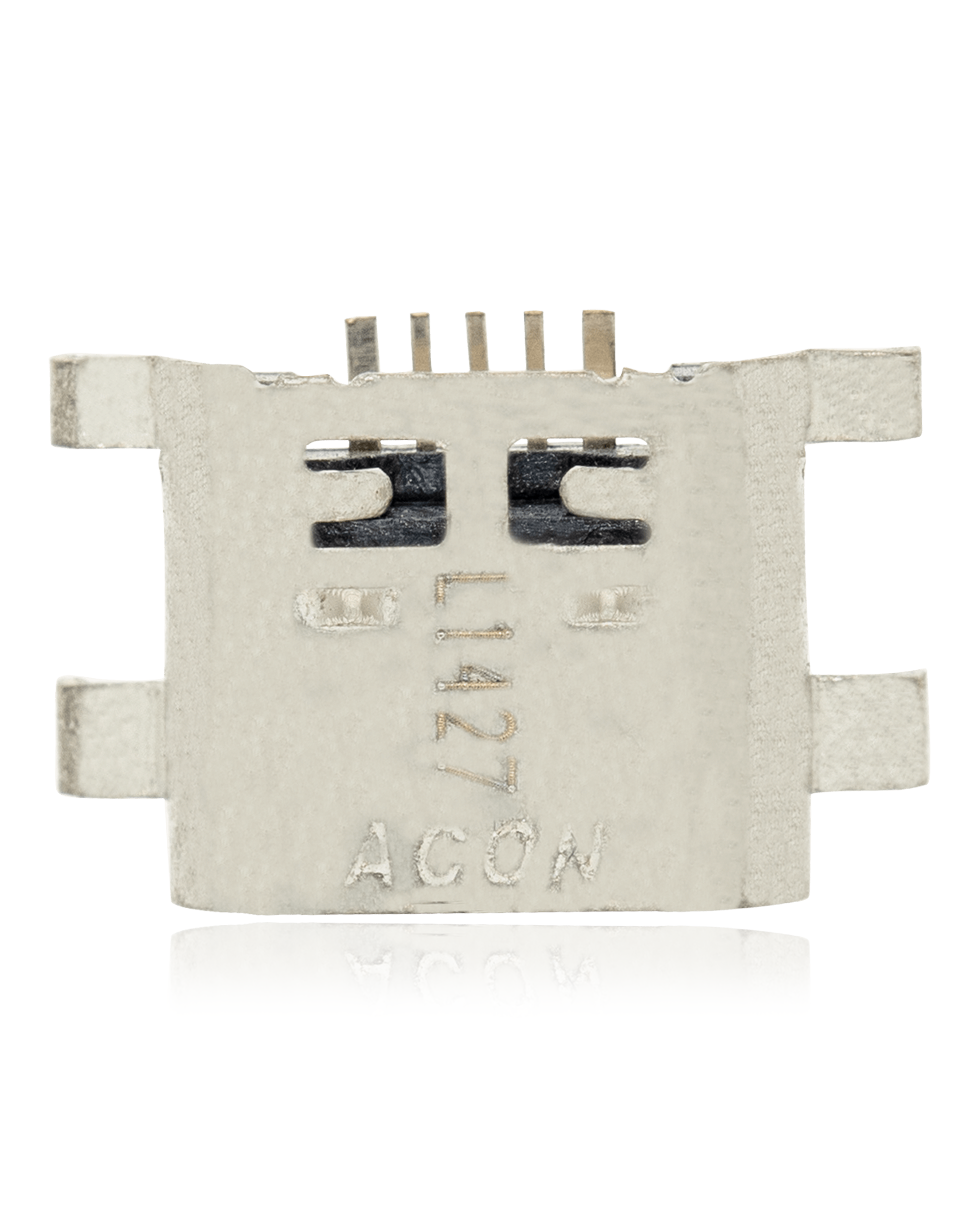 Charging Socket for Soldering - 5 Pin - Micro B - 4 Anchor Points (C398)