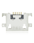 Ladebuchse Micro B 5-Pin mit 4 Ankerpunkten, Löten erforderlich (C402)