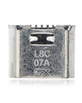 Charging port soldering required - 07 Pin - Micro B - 4 anchor points (C215)