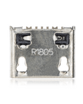 Ladebuchse Micro B – 07 Pin – 4 Ankerpunkte – Lötarbeit erforderlich (C214)