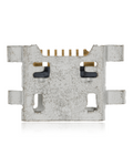 Charging Socket, Soldering Required - 07 Pin - Micro B - 4 Anchor Points (C382)