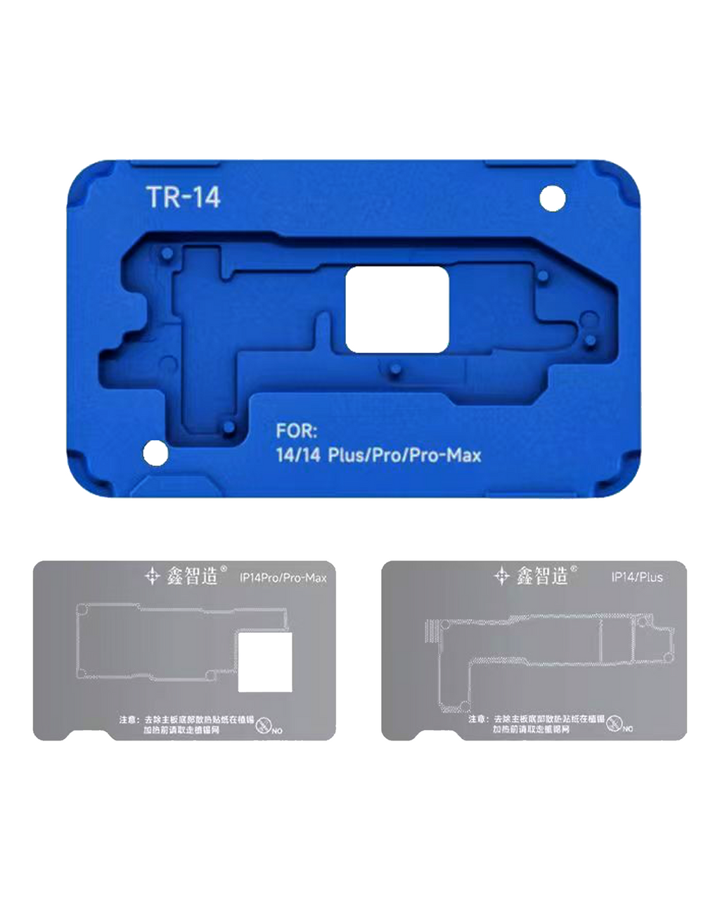 XinZhiZao Mittelschicht-Rahmen Reballing-Plattform iPhone X-14 Pro Max 18in1