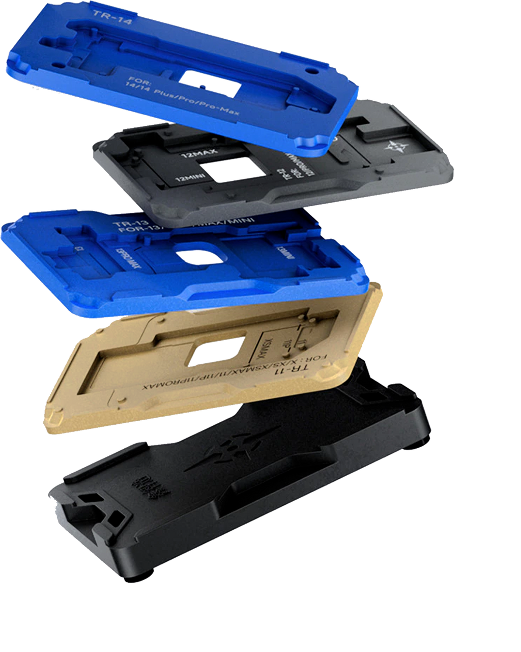 XinZhiZao Mittelschicht-Rahmen Reballing-Plattform iPhone X-14 Pro Max 18in1