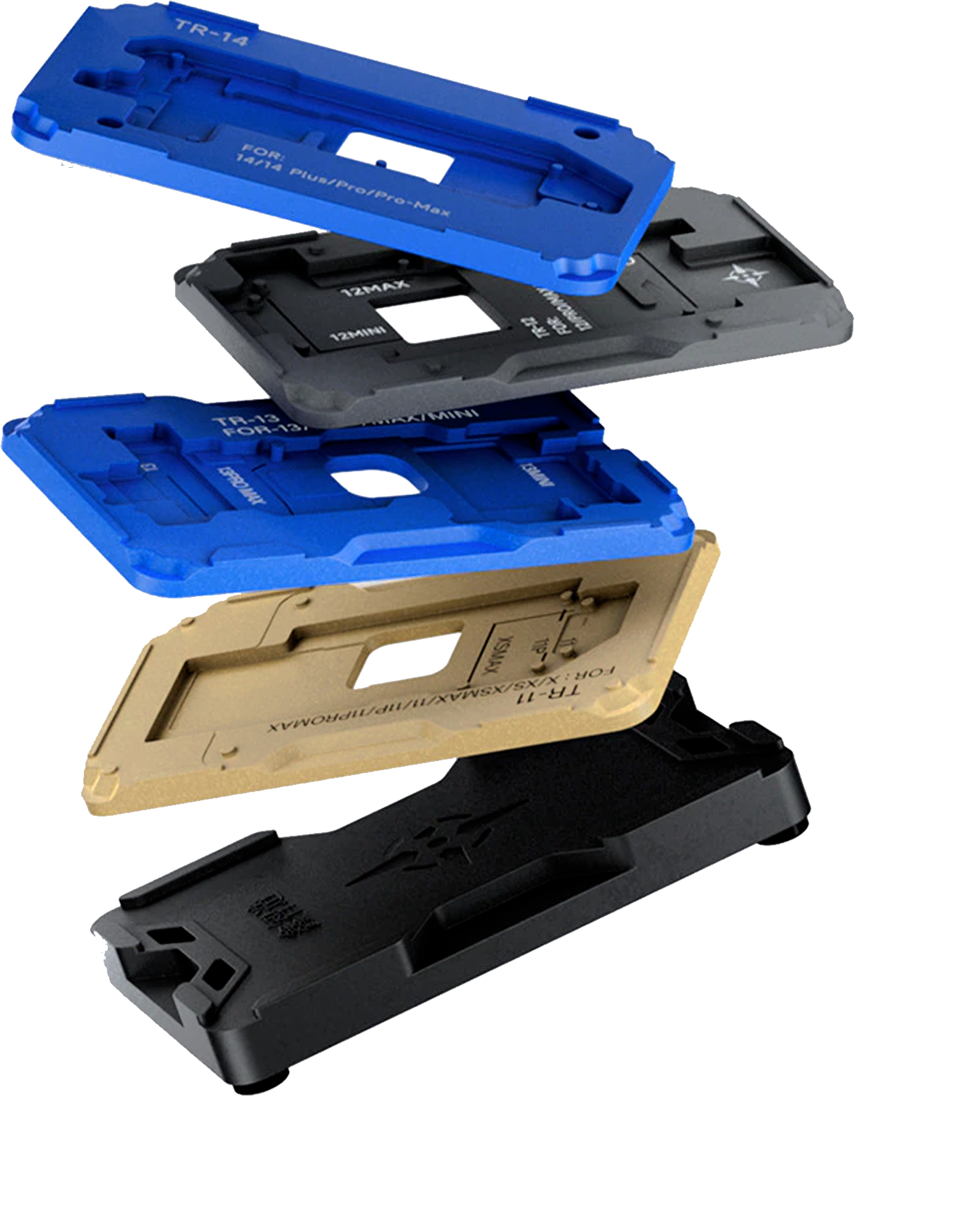 XinZhiZao Mittelschicht-Rahmen Reballing-Plattform iPhone X-14 Pro Max 18in1