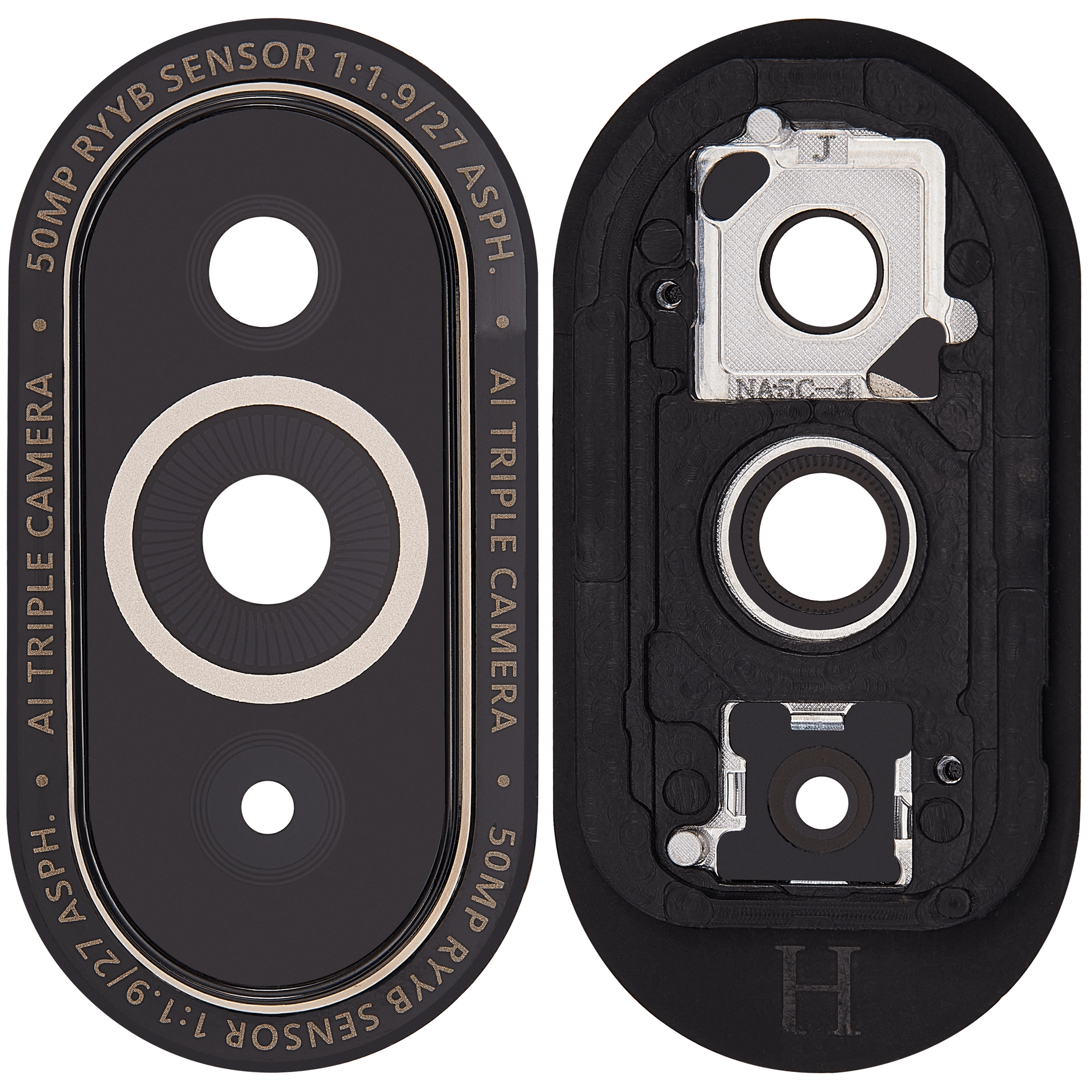Rear Camera Lens with Holder for Huawei Nova 10 (Black)