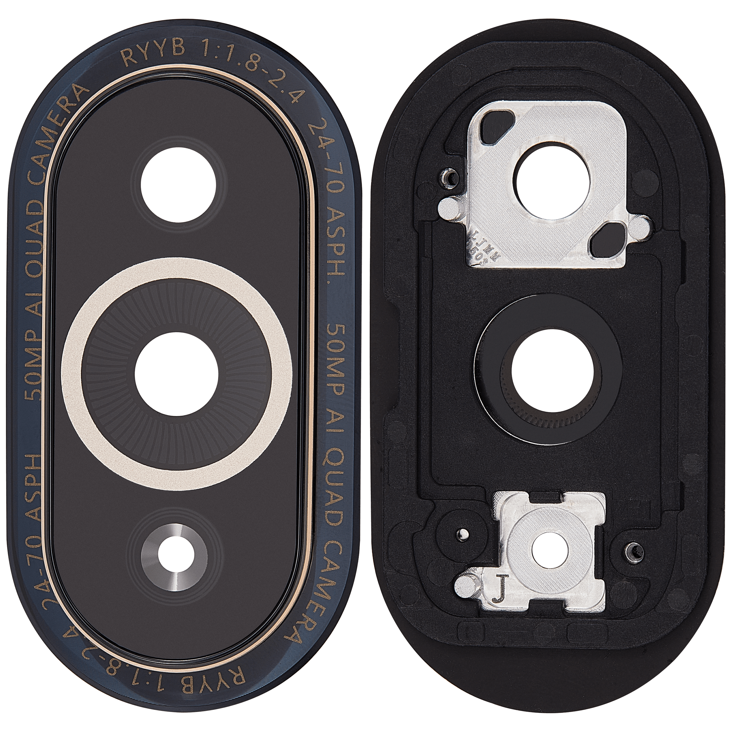 Rear Camera Lens with Holder for Huawei Nova 10 Pro (Black)