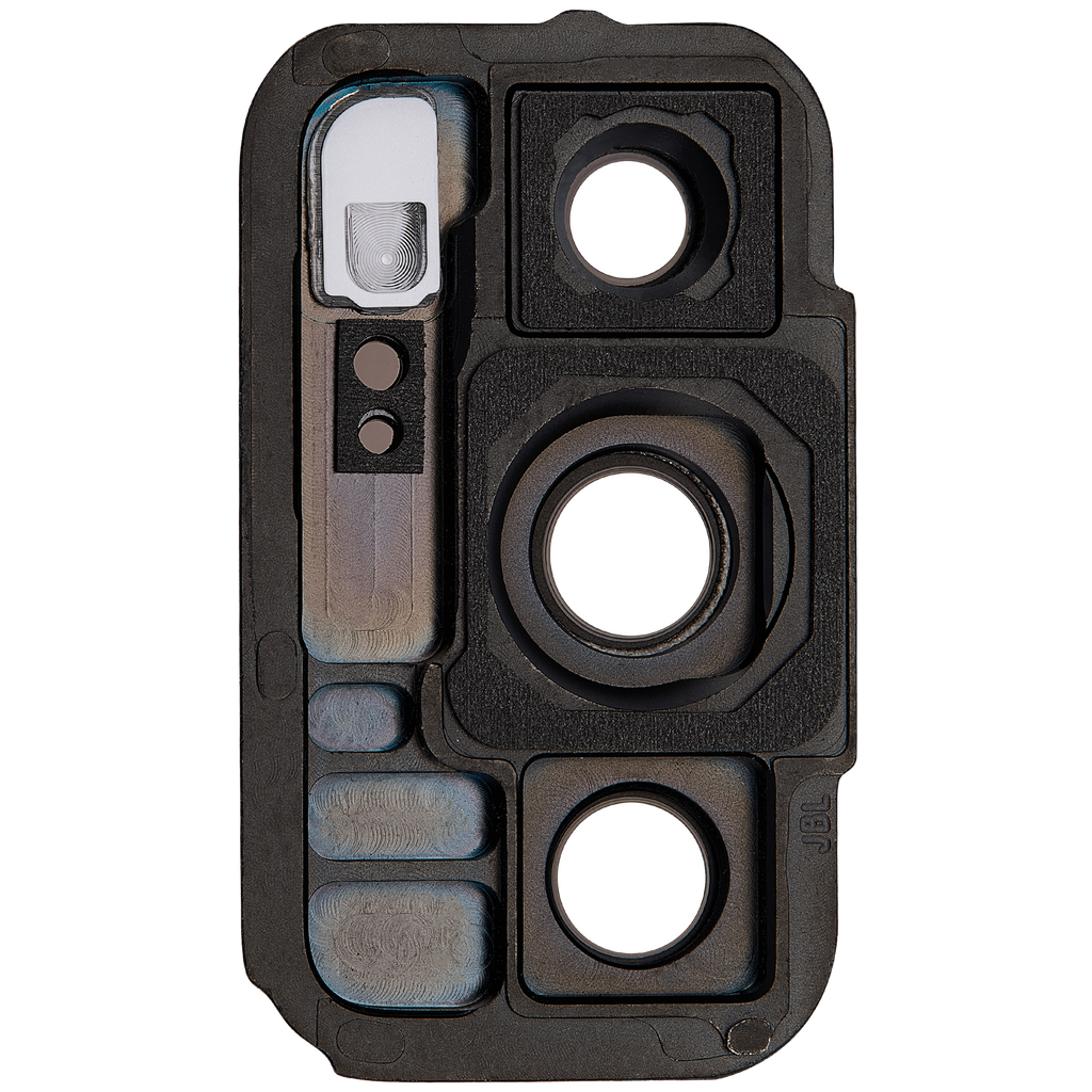 Rear camera lens with bracket for Huawei P40 (Black)