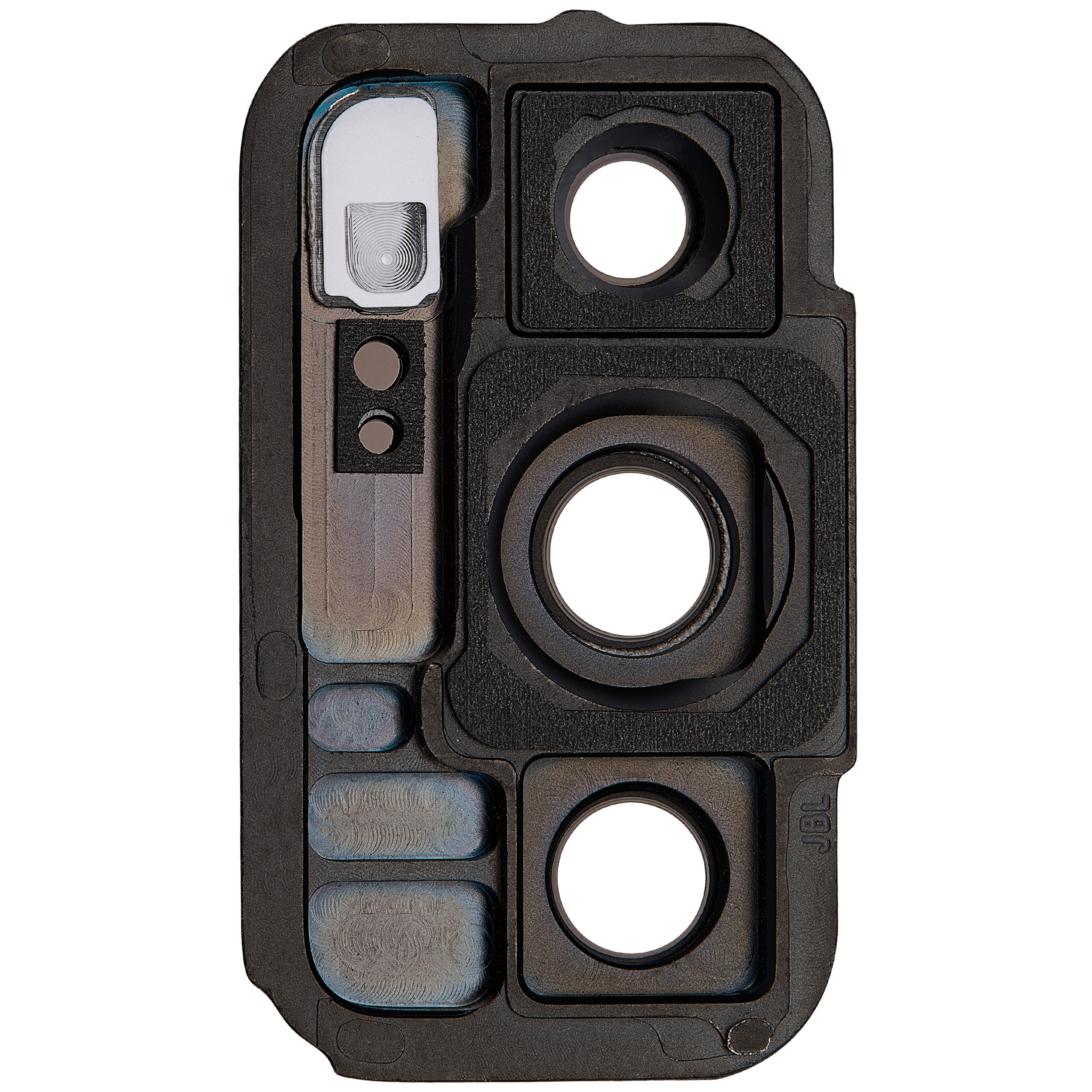 Rear camera lens with bracket for Huawei P40 (Black)