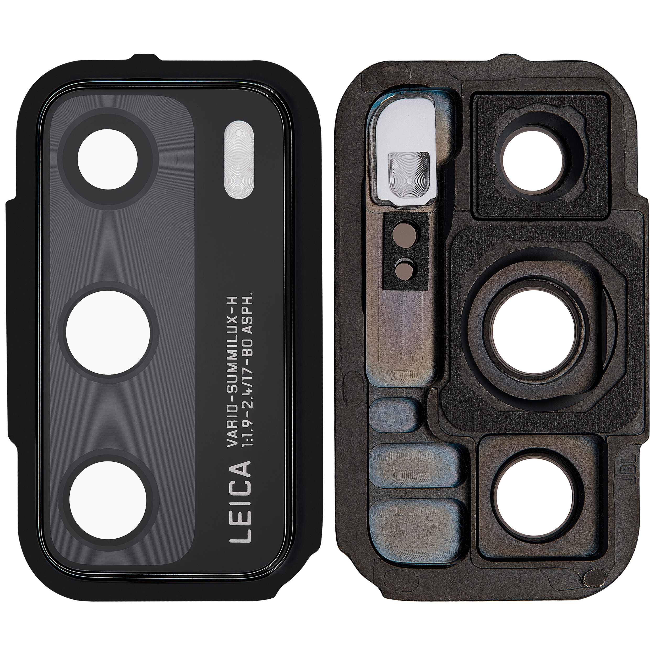 Rear camera lens with bracket for Huawei P40 (Black)