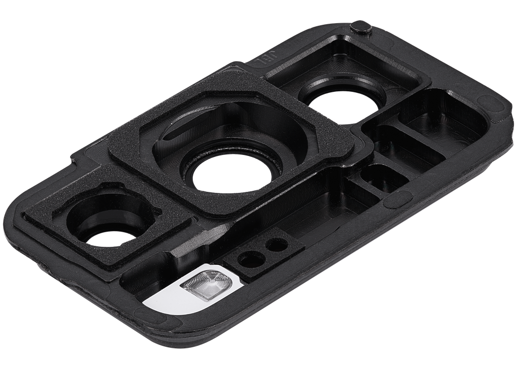 Rear camera lens with bracket for Huawei P40 (Black)