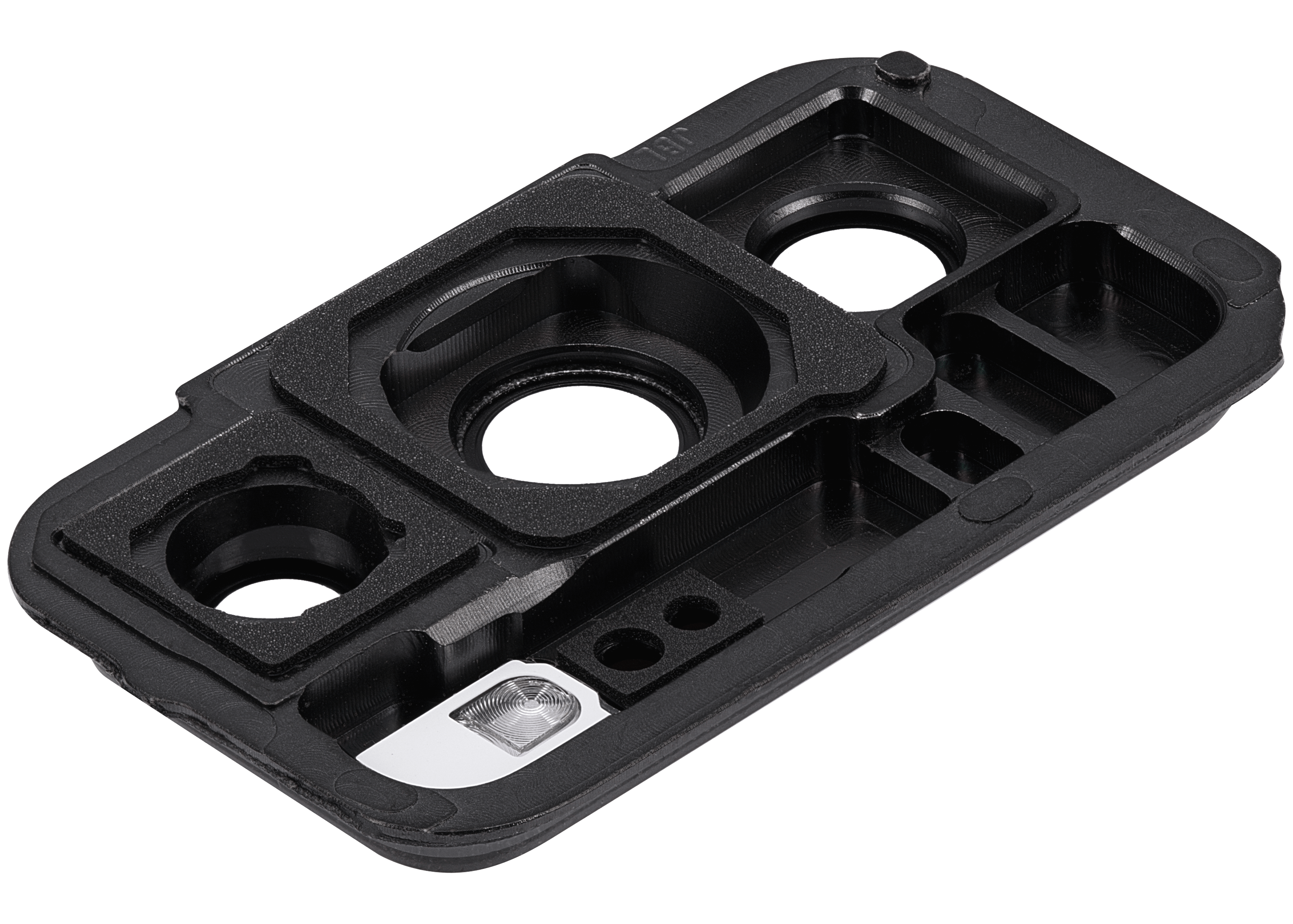 Rear camera lens with bracket for Huawei P40 (Black)