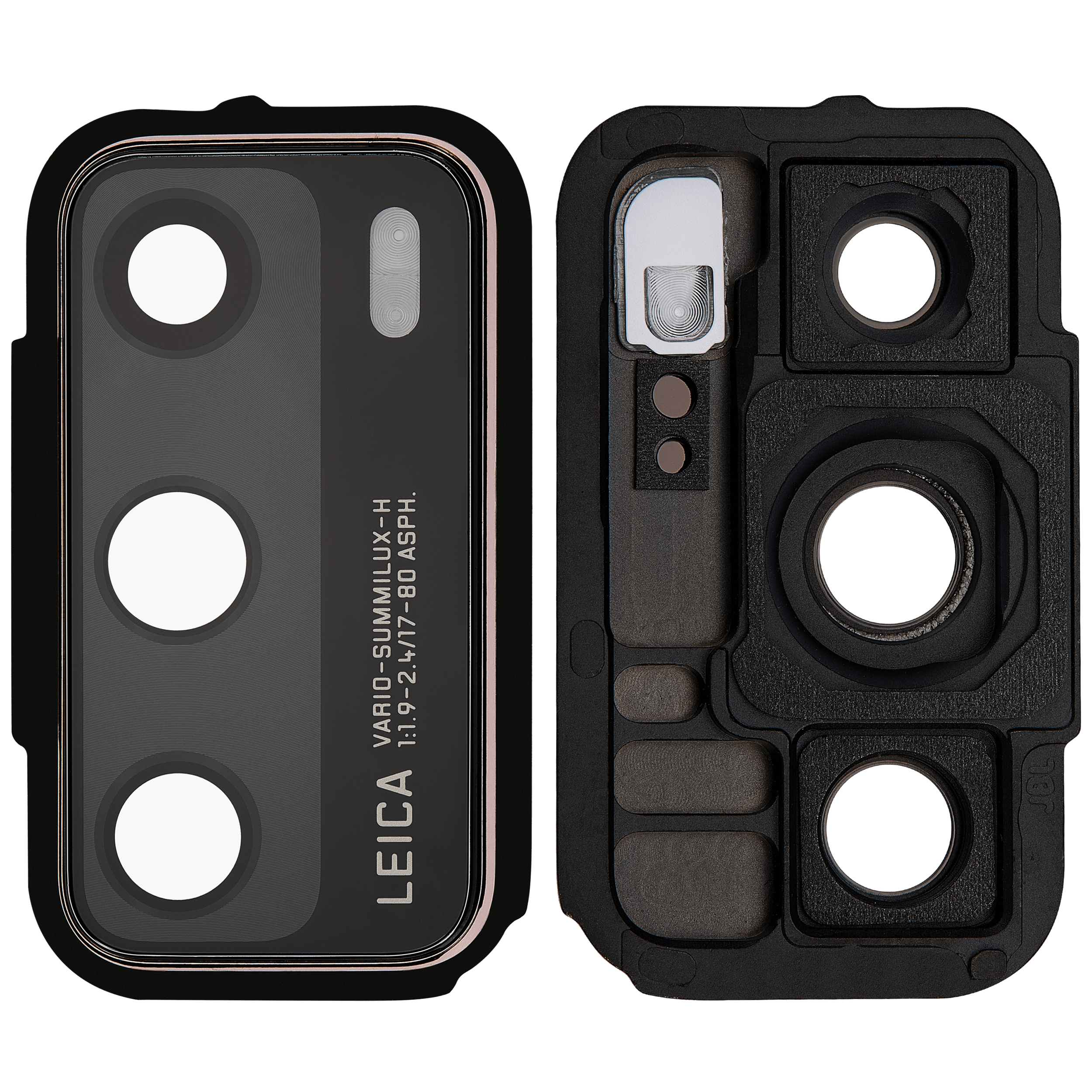 Kameralinse hinten mit Halterung für Huawei P40 (Blush Gold)