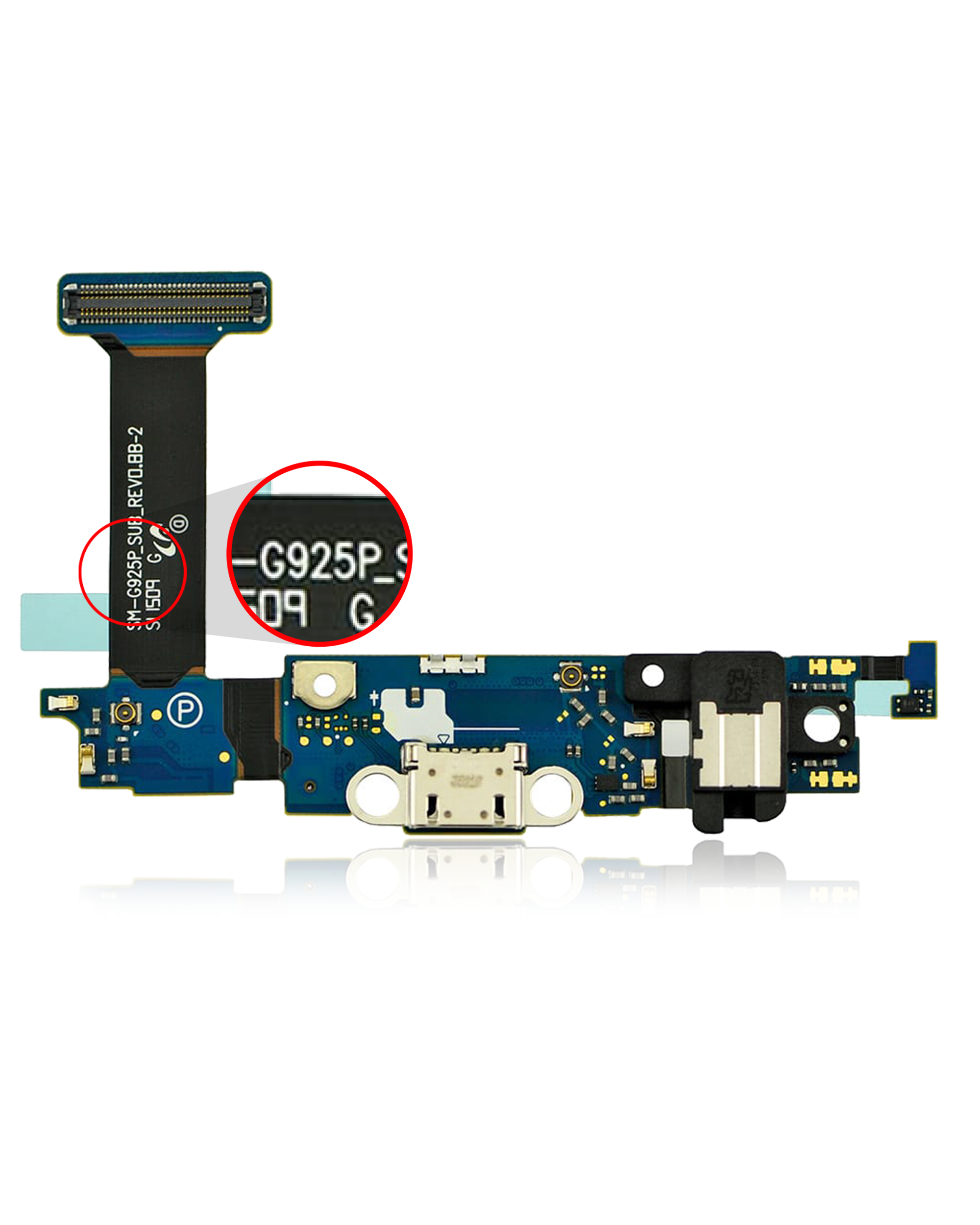 Ladebuchse-Flexkabel für Samsung Galaxy S6 Edge (G925P) (Sprint)