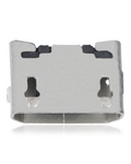 Charging Socket for Soldering - 05 Pin - Micro B - 2 Anchor Points (C041)