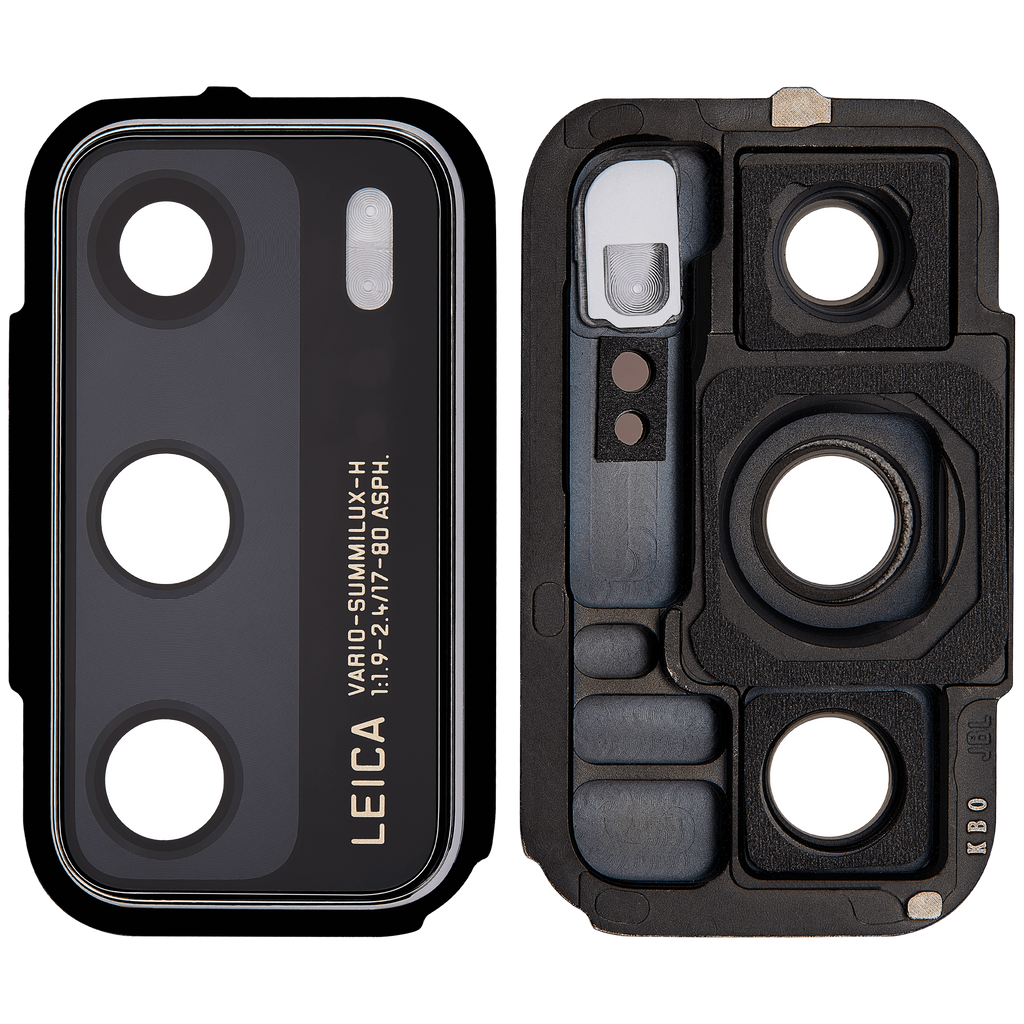 Rear camera lens with holder for Huawei P40 (Ice White)