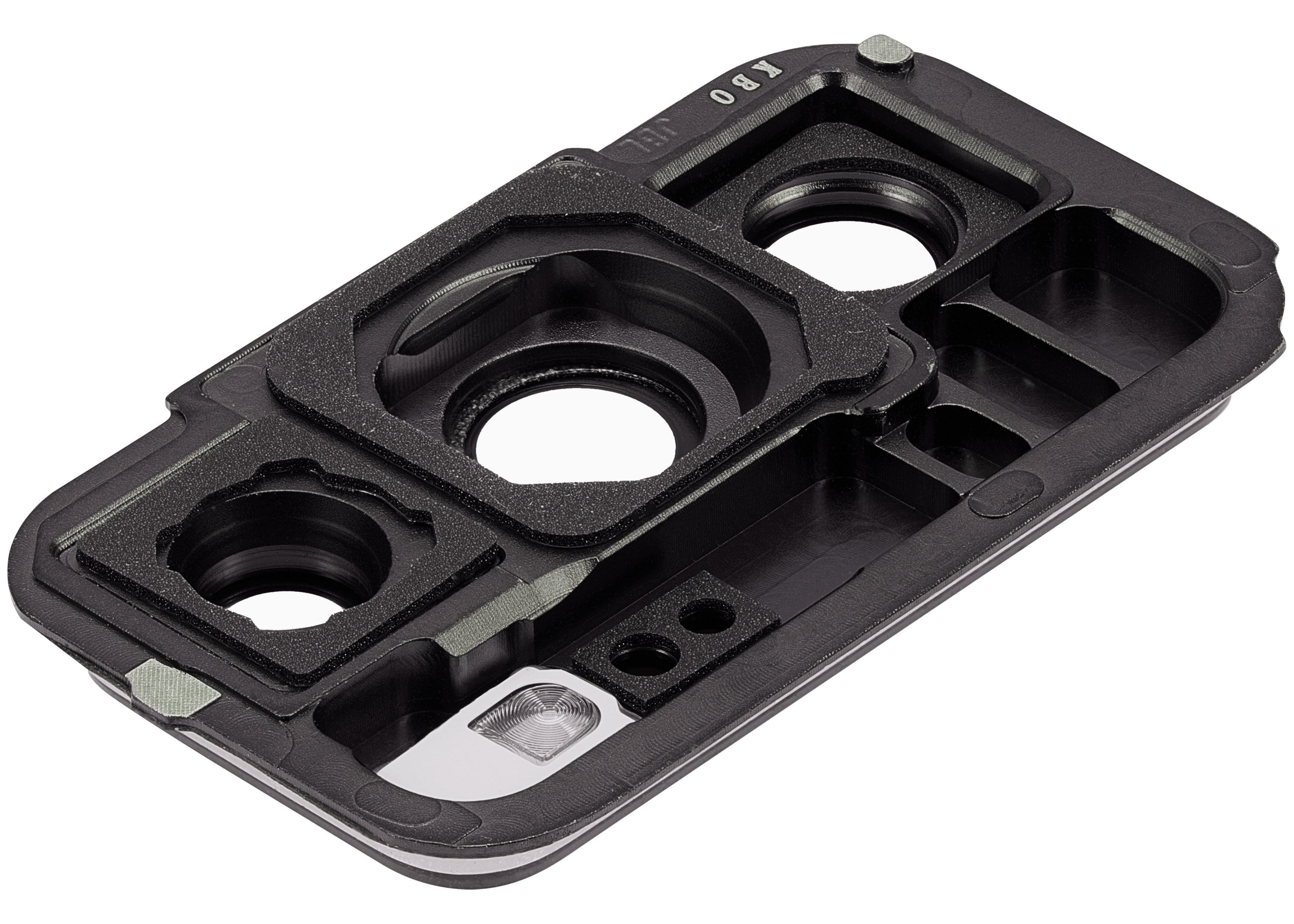 Rear camera lens with holder for Huawei P40 (Ice White)