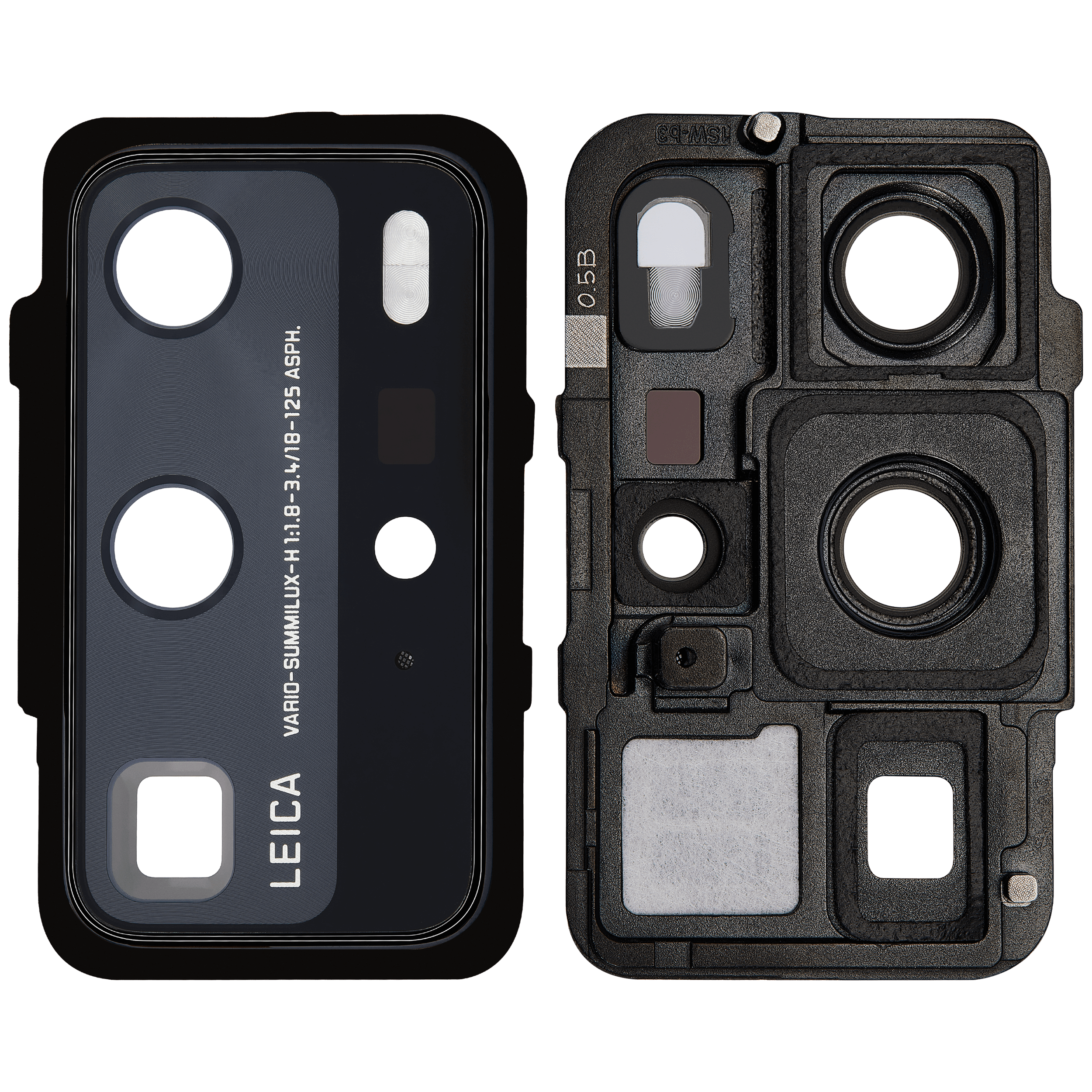 Rear Camera Lens with Holder for Huawei P40 Pro (Black)