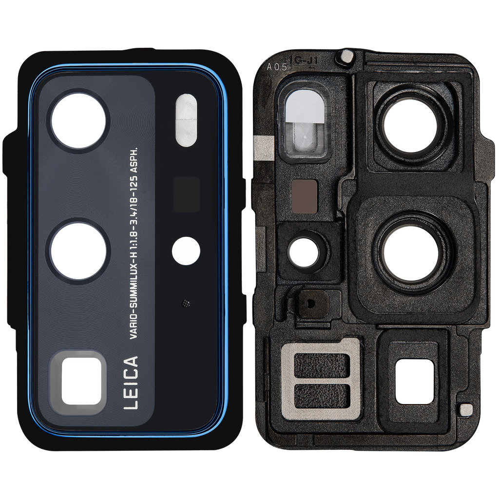 Rear camera lens with bracket for Huawei P40 Pro (Deep Sea Blue)